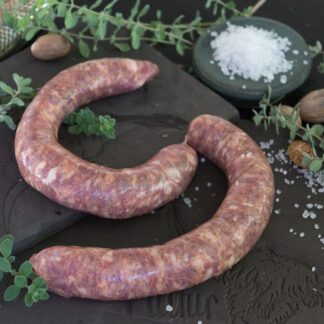Highlander-Bratwurst